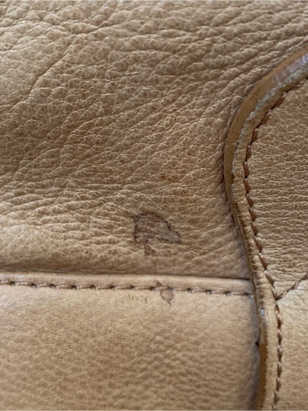 BOULDER RIDGE Glove Tanned Cowhide Leather Gold Hardware Large Messenger Bag